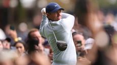 Rory McIlroy in action during the 2026 BMW PGA Championship.