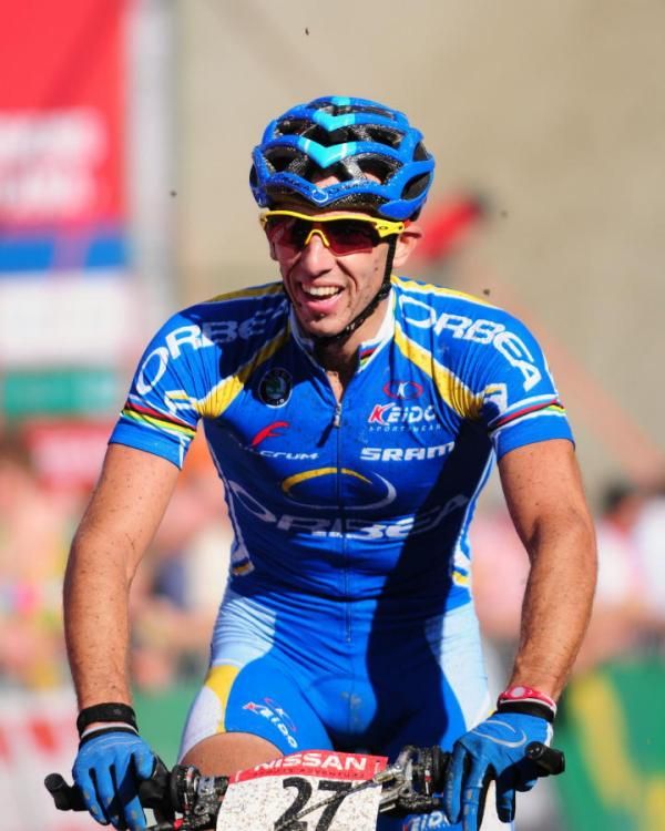Fellow Spainiard Ruben Ruzafa Cueto (Orbea) finishing second