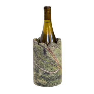 green marble wine chiller