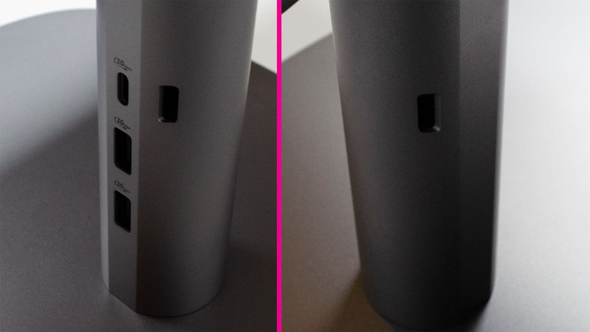 HP OmniStudio X 31.5 all-in-one PC port selection
