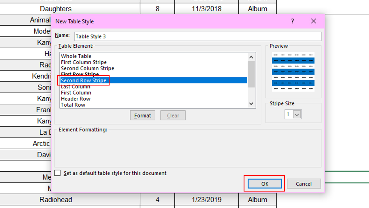 How To Alternate Cell Colors In Microsoft Excel | Laptop Mag