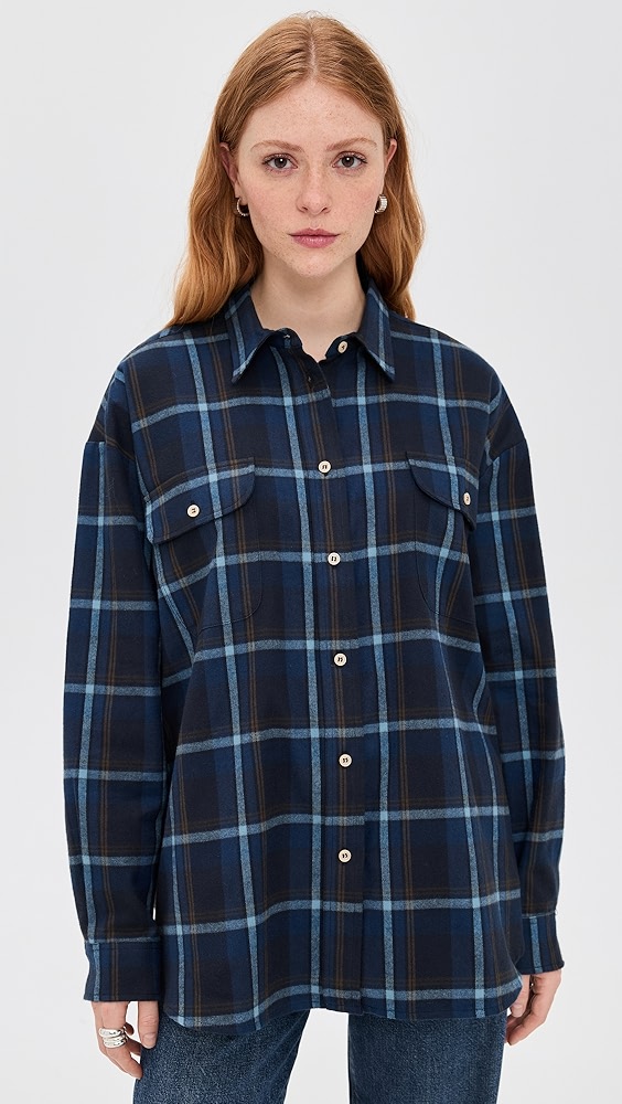 Jamie Haller the Big Shirt Flannel