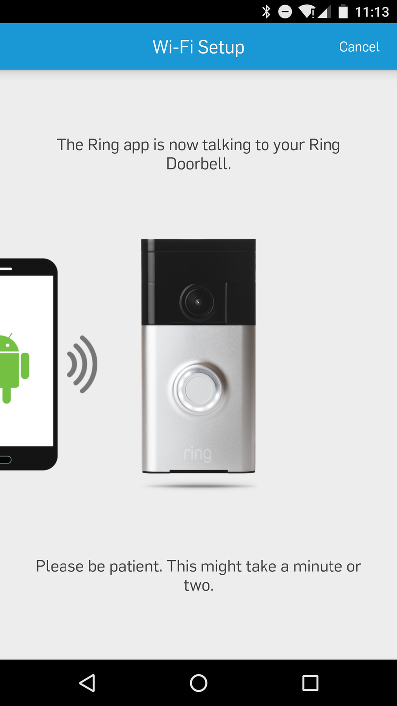 Ring app setup