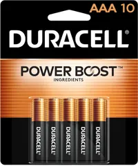 Duracell Coppertop AAA Batteries — 10 Count