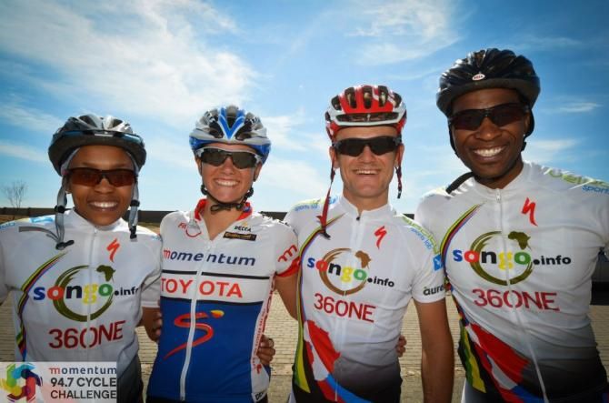 Burry Stander and his wife Cherise