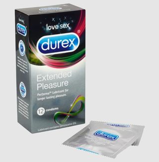 A product shot of the Durex condoms, some of the best condoms