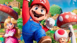 Upcoming video game movies: Mario, Princess Peach and Toad in The Super Mario Bros Movie.