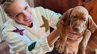 Dana Perino&#039;s new dog Percy Vizsla