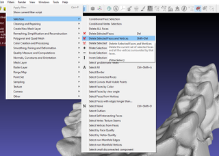 Repair STL Files in MeshLab