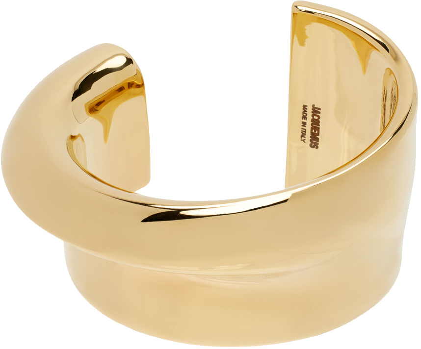 Gold 'le Bracelet J' Bracelet