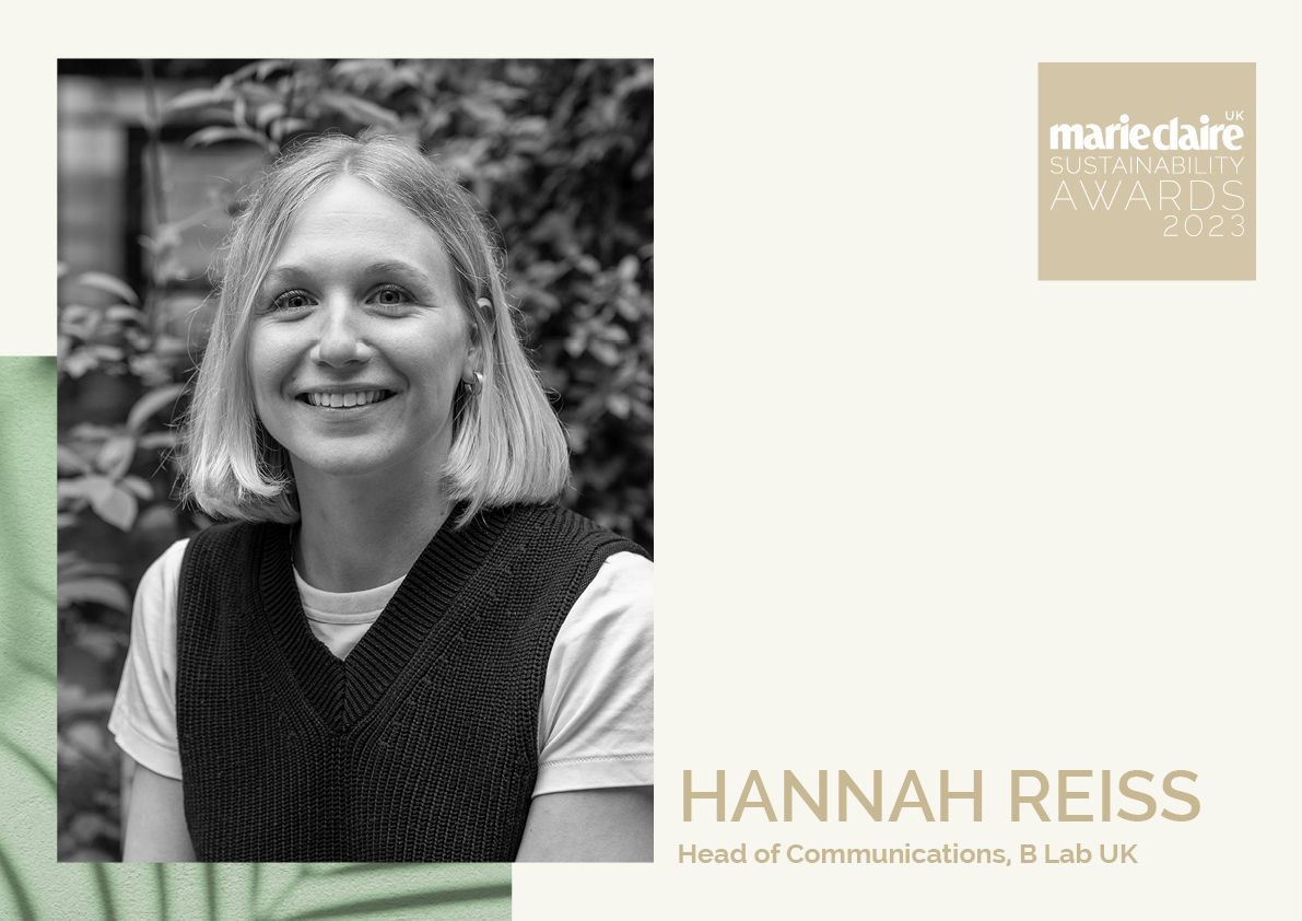 Fashion's DIgest UK Sustainability Awards 2023 Hannah Reiss