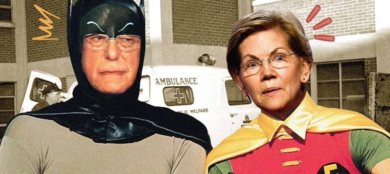 Bernie Sanders and Elizabeth Warren.