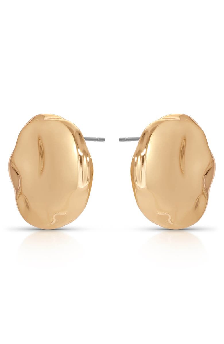 Molten Spheres Large Stud Earrings