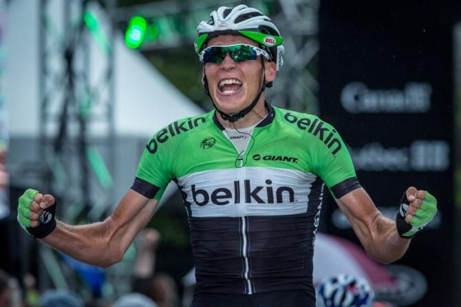 2013 Grand Prix Cycliste de Qu&eacute;bec champion Robert Gesink (Belkin)