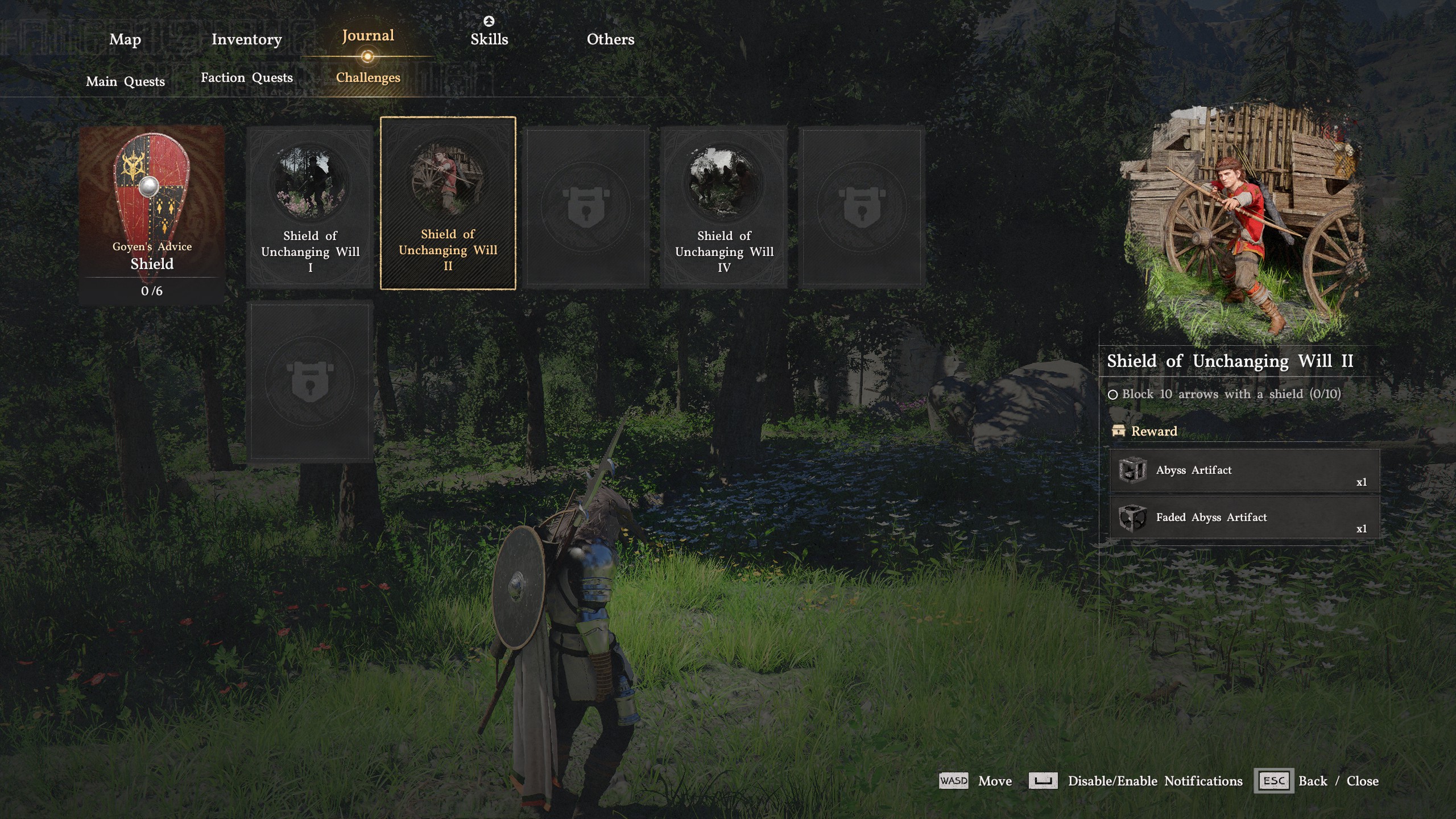 Crimson Desert Sealed Abyss Artifact challenge