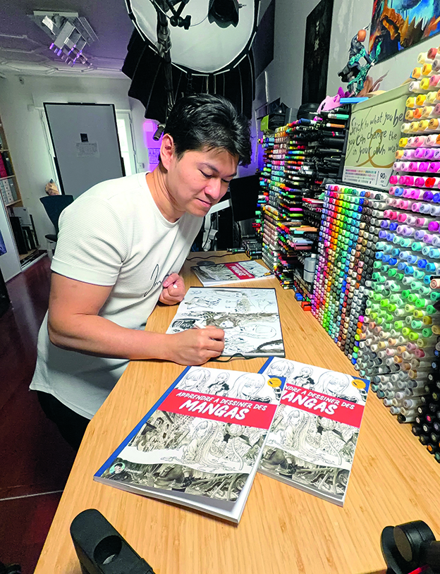 Y&amp;eacute; Wei's art studio