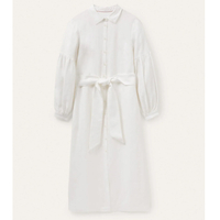 Sleeve Detail Midi Shirt Dress - £120 at Boden