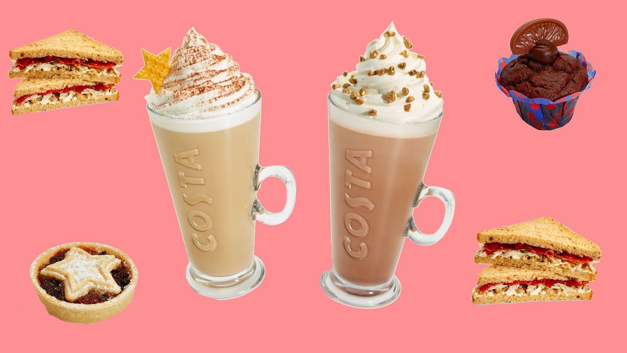 costa christmas menu