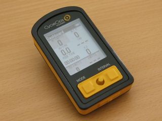 The main 'Dashboard' screen on the CycleOps Joule 2.0 computer delivers the same bits of information as on the original PowerTap computer head but with a more comprehensive view that requires fewer button pushes.