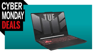 A picture of the ASUS TUF, a powerful gaming laptop.