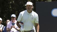 Bubba Watson in action at the Asian Tour's International Series Morocco