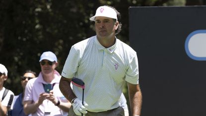 Bubba Watson in action at the Asian Tour's International Series Morocco