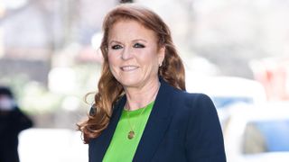 Sarah, Duchess of York, is seen in the Upper West Side