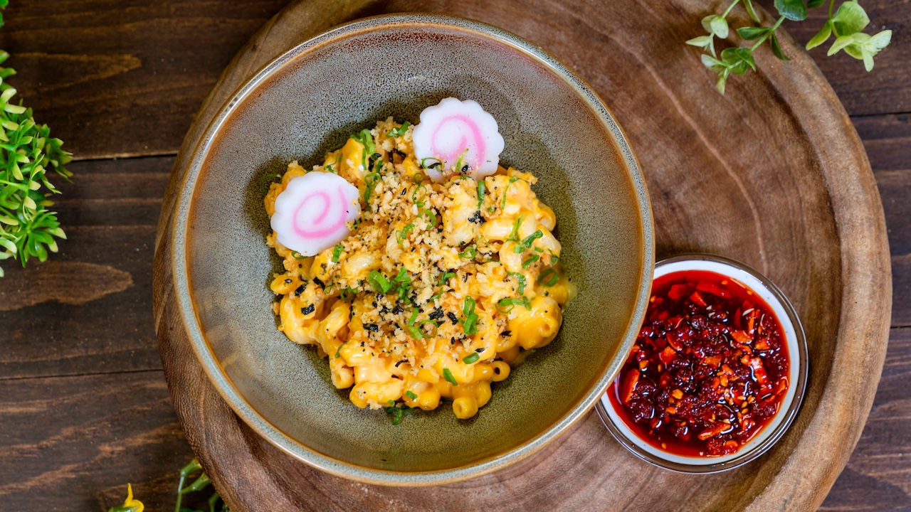 Ramen Mac &amp;amp; Cheese from Disneyland Resort's Food &amp;amp; Wine Festival 2026