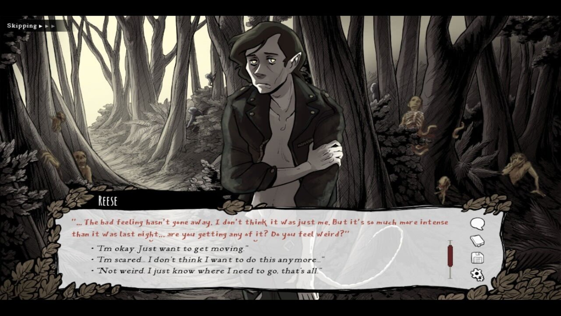 Scarlet Hollow chapter five screenshots