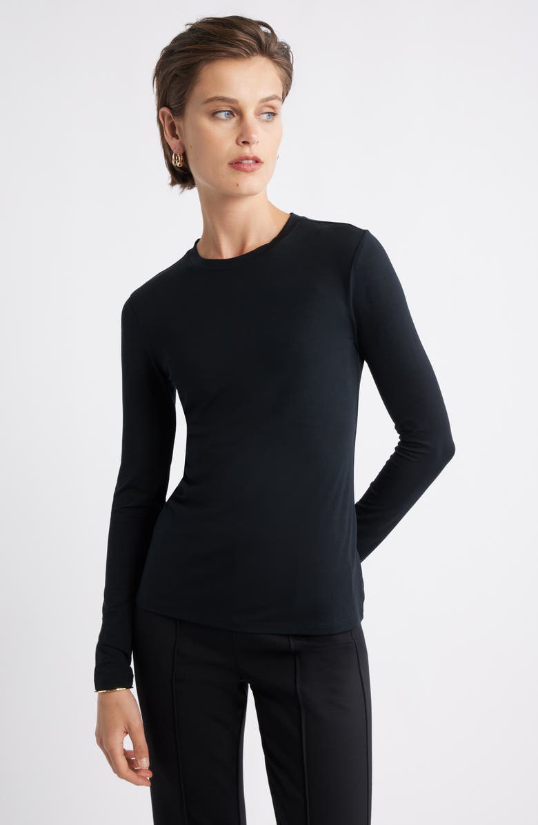 Long Sleeve Crewneck T-Shirt