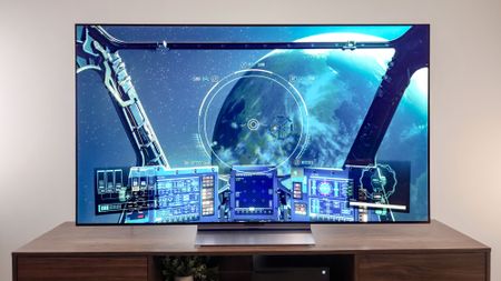 Playing Starfield on a LG C5 OLED TV