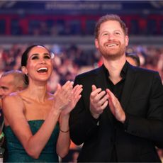 Meghan Markle and Prince Harry attend the closing ceremony of the Invictus Games Düsseldorf 2023 