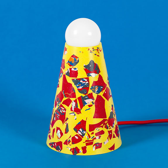 The art made with plastic