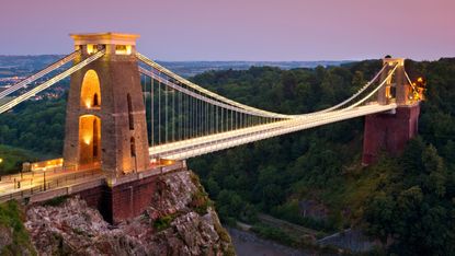 Clifton Suspension Bridge in Bristol 