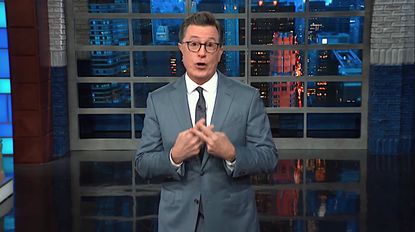 Stephen Colbert analyzes Trump tweets