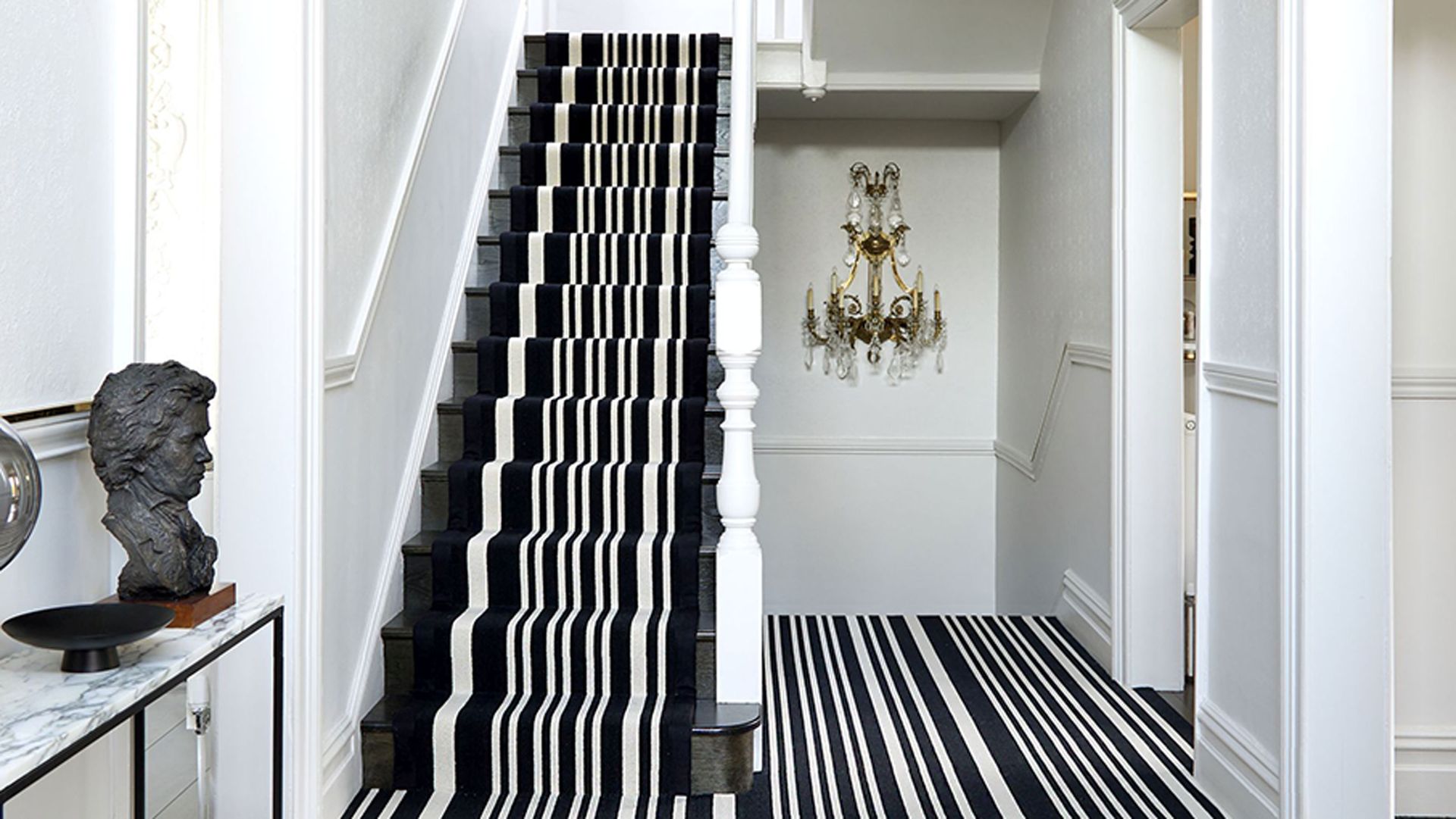 Staircase carpet ideas stylish ways to update your stairs Livingetc