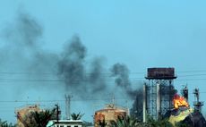 Taji gas plant after ISIS attack