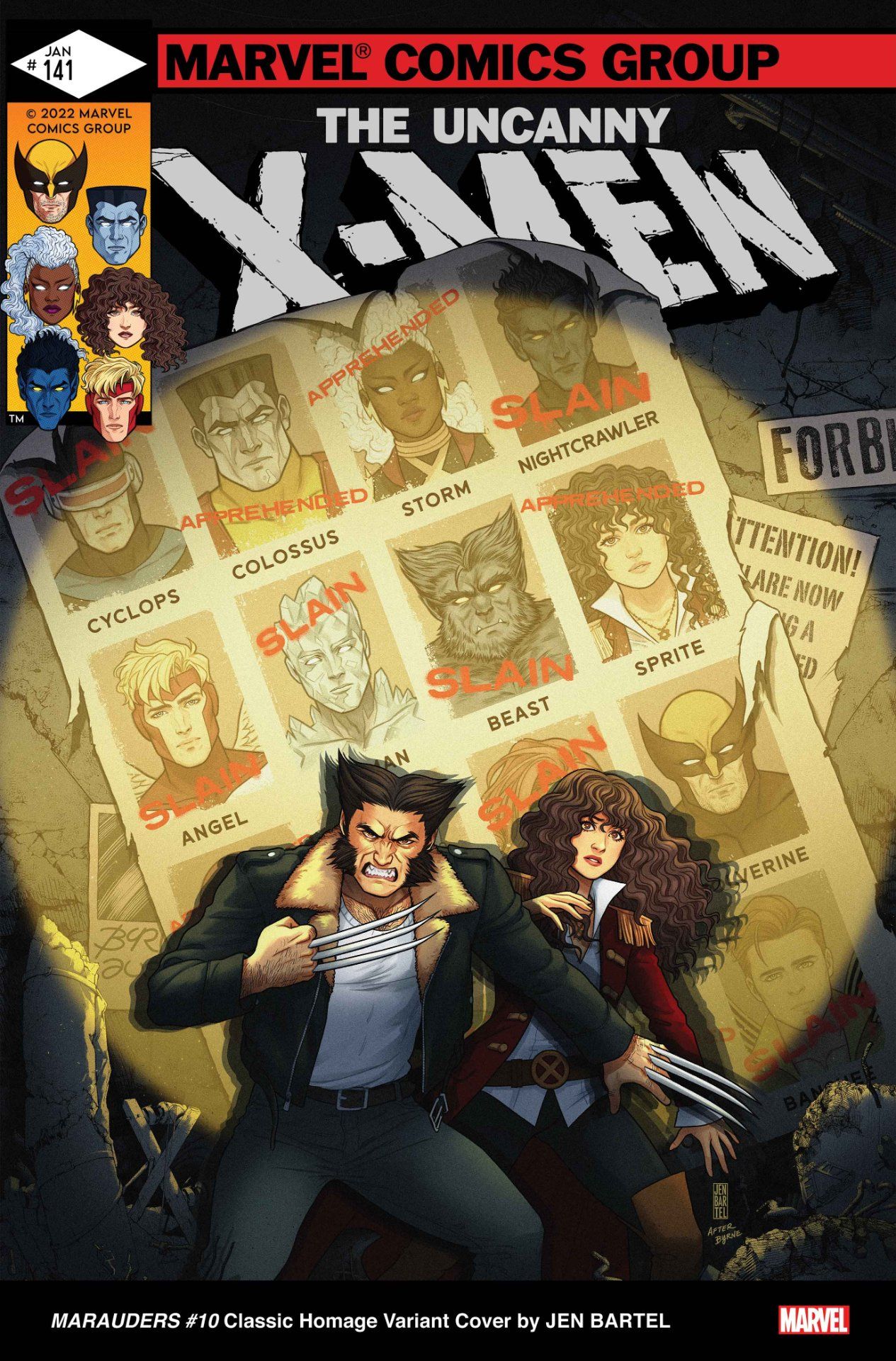 Marvel Classic Homage variant covers