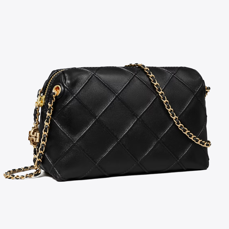Black quilted bag, Tory Burch