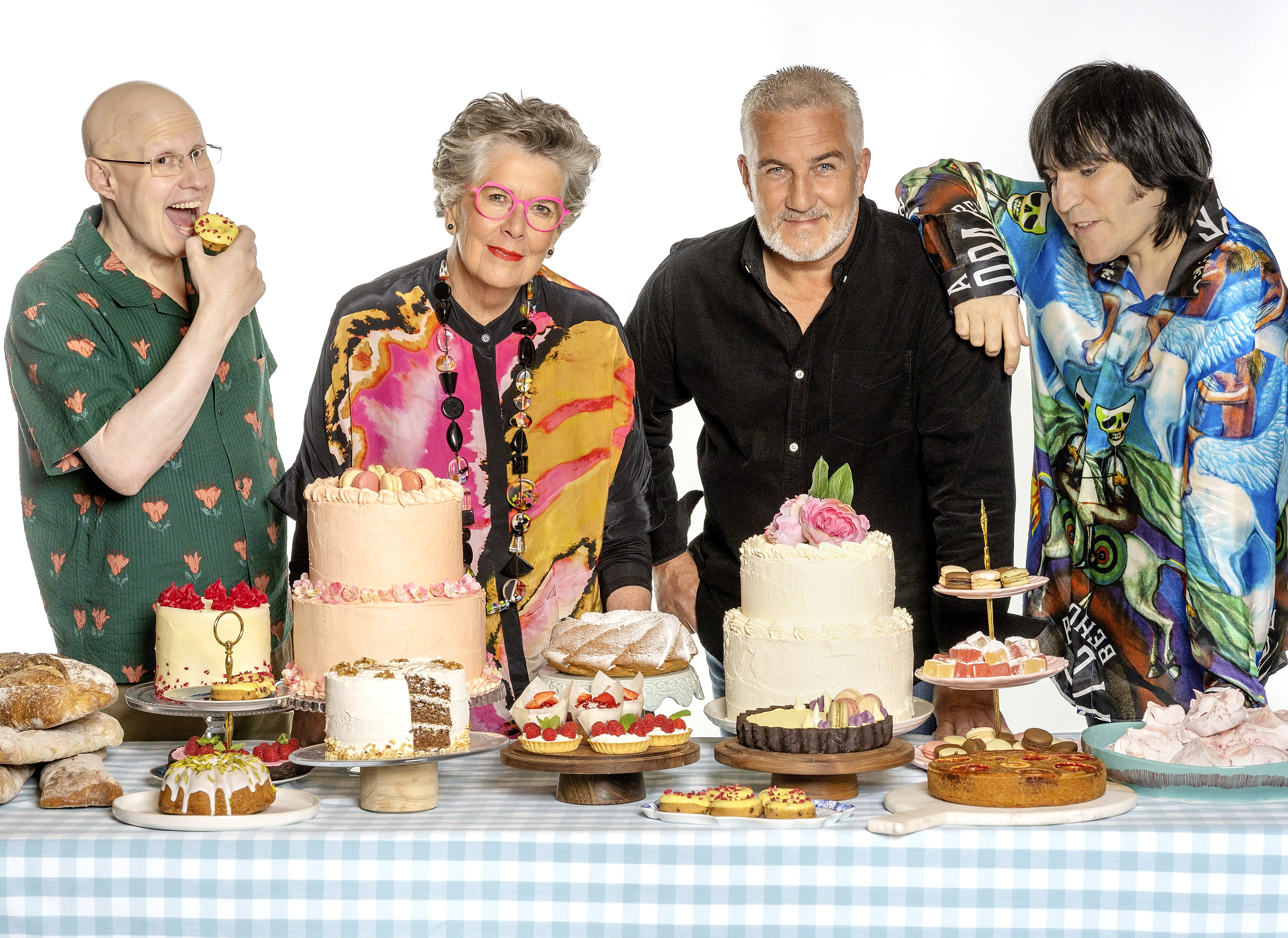 Matt, Prue, Paul and Noel get ready for a new series.