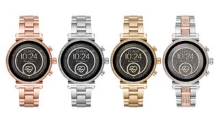 The Michael Kors Access Sofie 2.0 in four colors