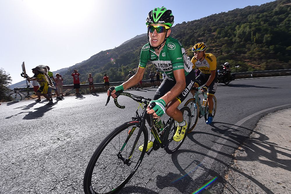 Amets Txurruka in the breakaway.
