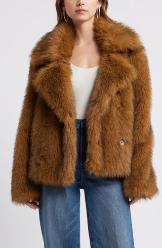 Faux Fur Coat