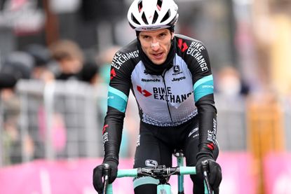 Simon Yates on stage 16 of the 2021 Giro d'Italia