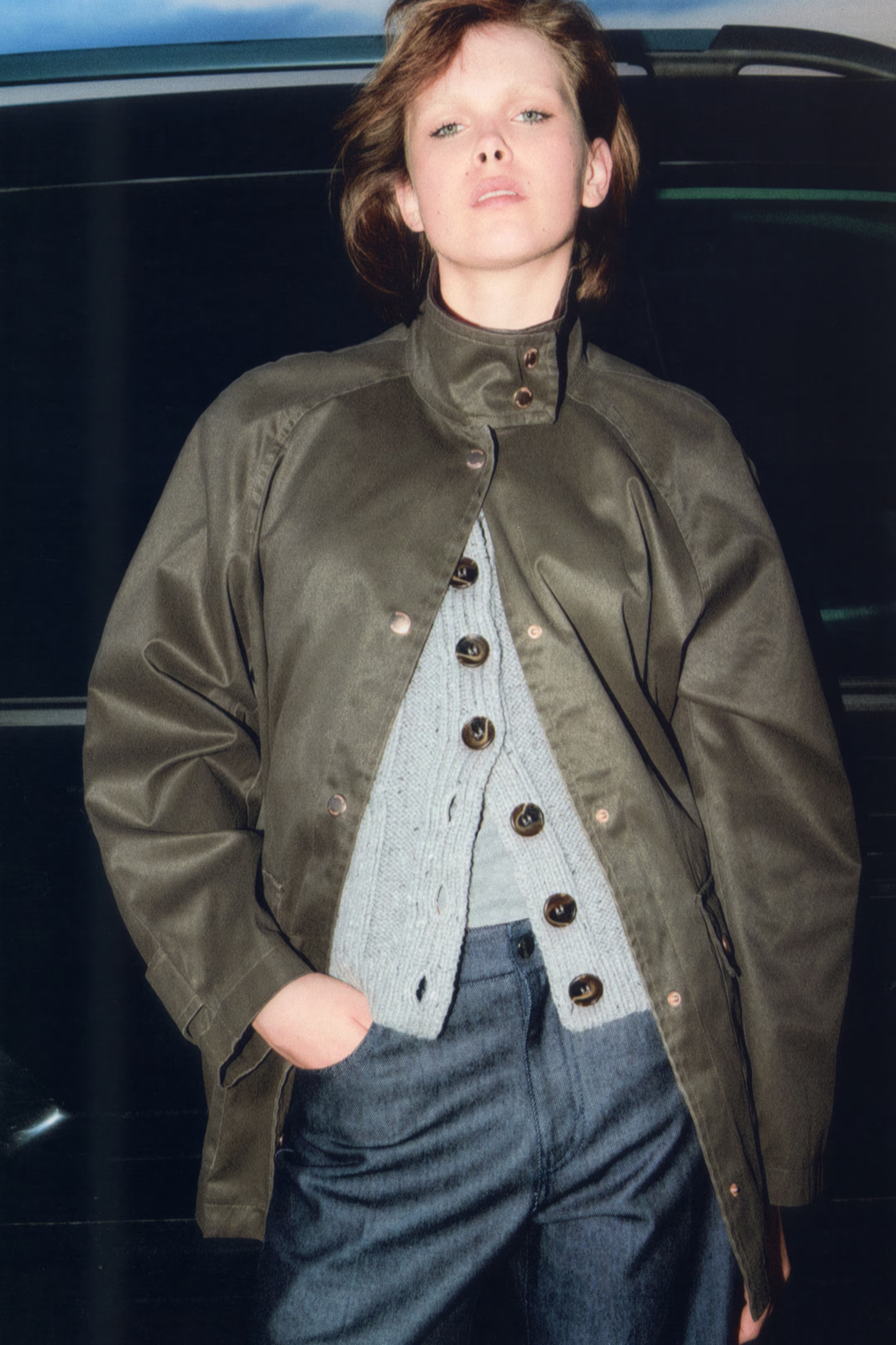 H&amp;amp;M, Oversized Cargo Jacket