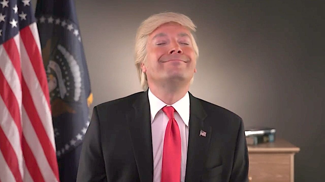 Jimmy Fallon does Trump