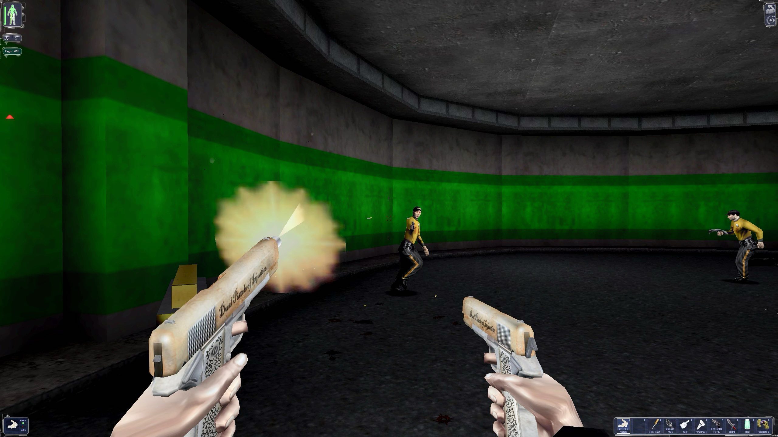 Combat in The Nameless Mod.