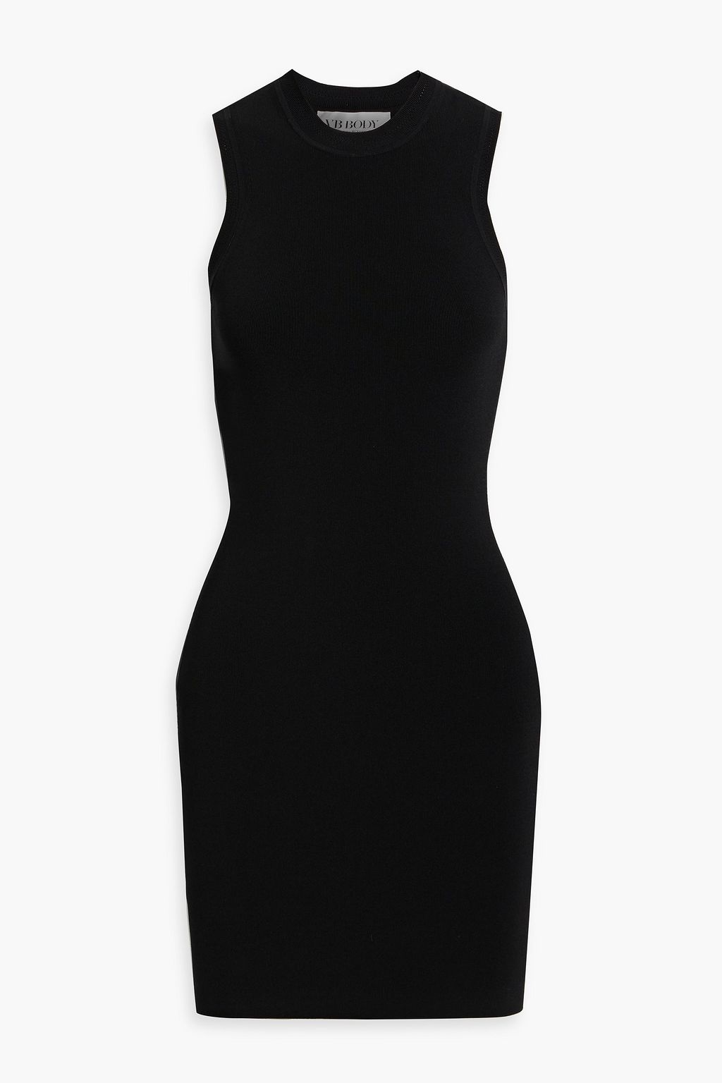 Stretch-Knit Mini Dress