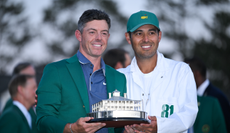 Rory McIlroy and Harry Diamond celebrate The Masters victory