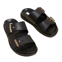 Leather Footbed Sandals, £45 | Marks and Spencer